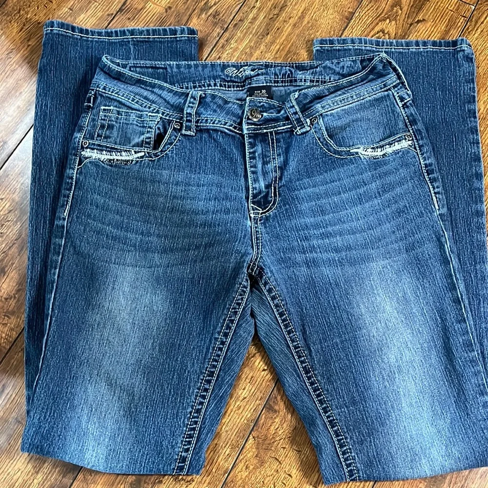WIRED HEART π BOOT CUT JEANS FROM CAVENDERS - Picture 1 of 6